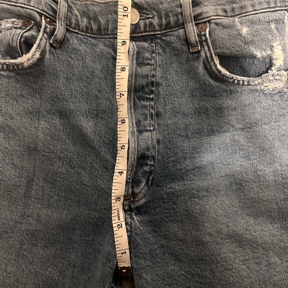 AGOLDE Riley high-rise straight - Picture 6 of 8